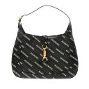 GUCCI グッチ バレンシアガ ザハッカー プロジェクト ジャッキー1961 ミディアムバッグ 黒 636712 レディース カーフ ショルダーバッグ 新同 ...