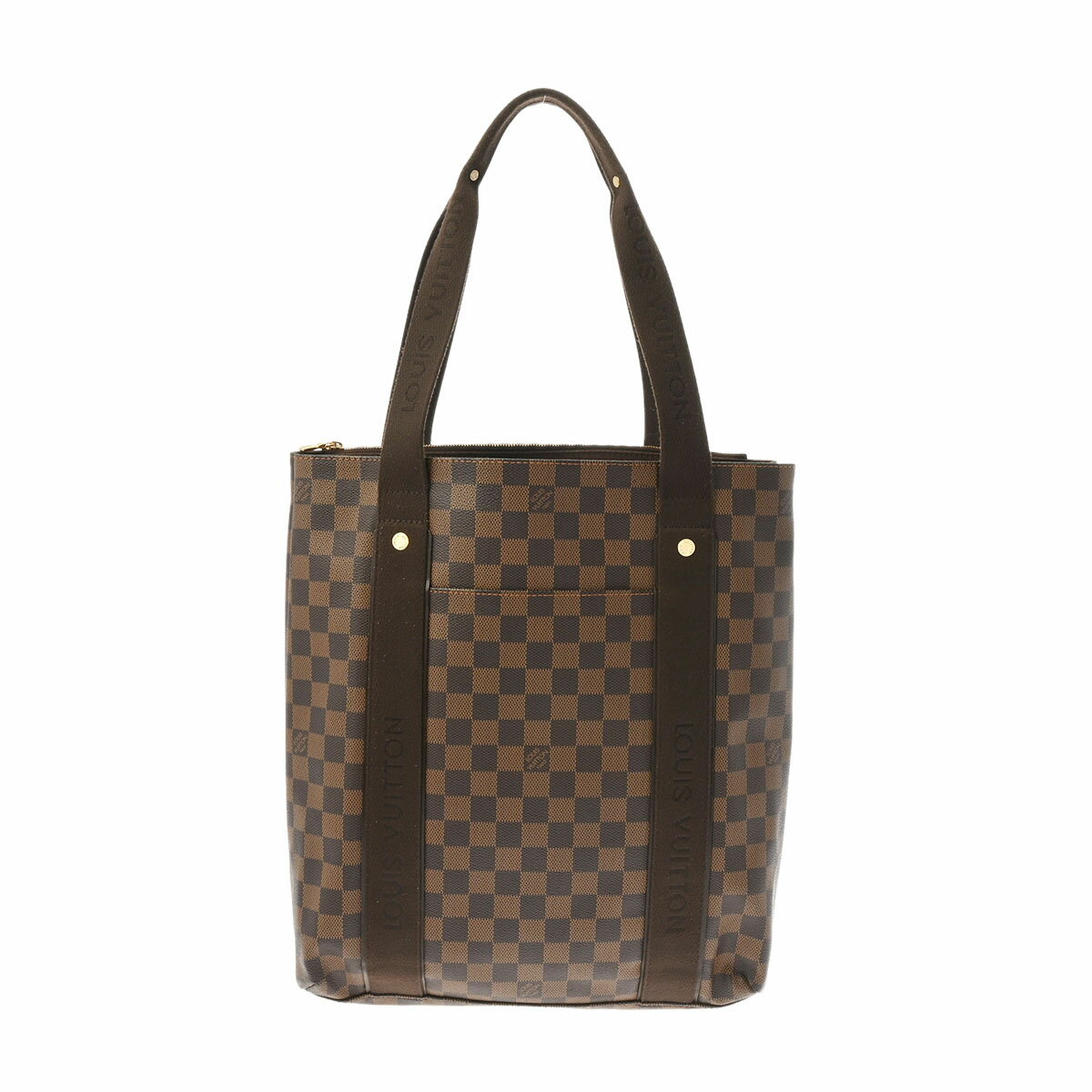 LOUIS VUITTON ルイヴィトン ダミエ カバボブール ブラウン N52006 ユニセックス ダミエキャンバス トートバッグ ABランク 中古 銀蔵