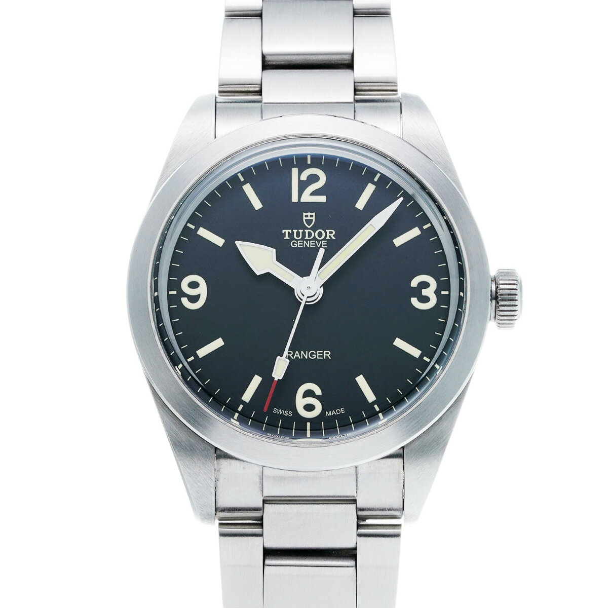 チューダー / チュードル レンジャー 79950 ブラック メンズ 腕時計 自動巻き 中古 銀蔵