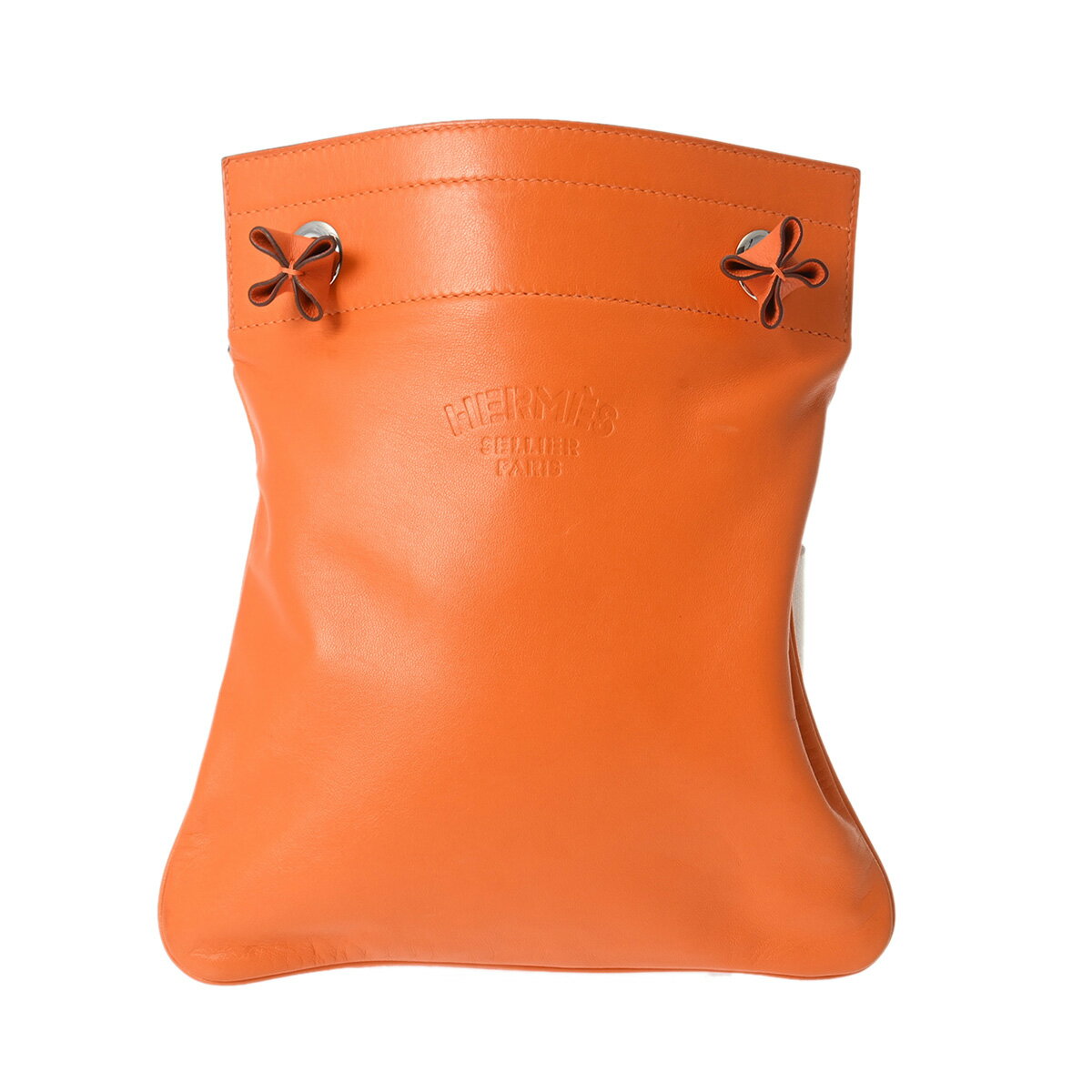 【〜12/11 最大5万円クーポン& 12/10 P3倍】HERMES エルメス サックアリーヌ ミニ オレンジ - レディース ヴォースイフト ショルダーバッグ ABランク 中古 銀蔵のサムネイル