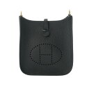 HERMES エルメス エヴリン TPM 黒 B刻印(2023年頃) レディース トリヨンクレマンス ショルダーバッグ 未使用【ローン24回払い無金利】 銀蔵