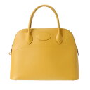 【〜5/3 最大5万円クーポン】HERMES エルメス ボリード 31 2WAY ジョーヌ □C刻印(1999年頃) レディース クシュベル ハンドバッグ Aラ...