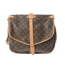 【〜7/11 最大5万円クーポン】LOUIS VUITTON ルイヴィトン モノグラム ソミュール 35 ブラウン M42254 レディース モノグラムキャンバ...