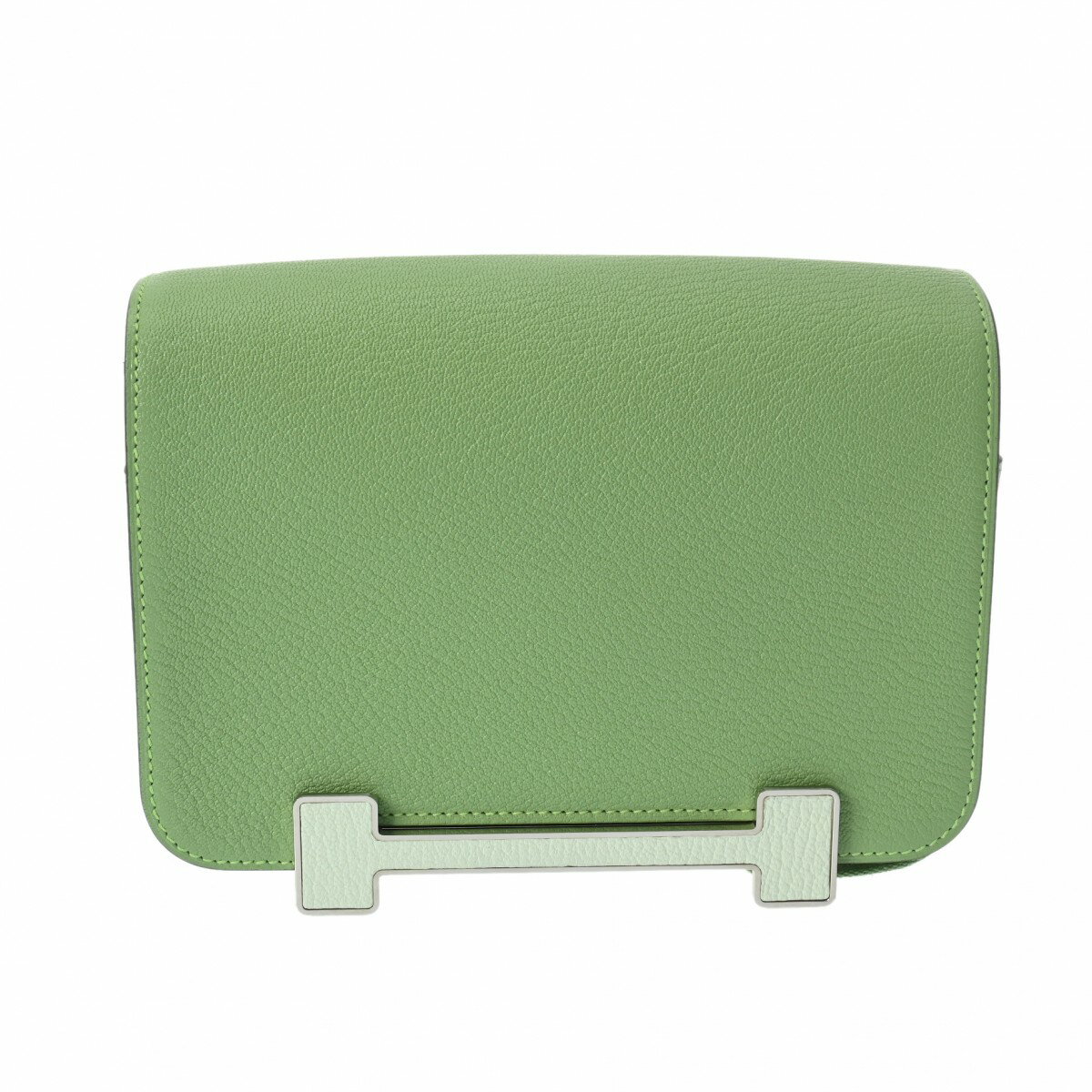 【ローン24回払い無金利】HERMES エルメス ゲタ ヴェールクリケット B刻印(2023年頃) レディース シェーブル ショルダーバッグ 新同 中古 銀蔵のサムネイル