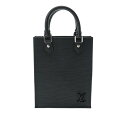 【〜7/11 最大5万円クーポン】LOUIS VUITTON ルイヴィトン エピ プティット サックプラ 2WAY ノワール M81238 レディース エピレザ...
