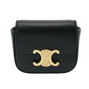 【〜5/3 最大5万円クーポン】CELINE セリーヌ ミニ クロード ブラック 101513DPV.38NO レディース シャイニーカーフ ショルダーバッグ ...