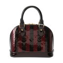 LOUIS VUITTON ルイヴィトン モノグラムヴェルニ レイユール アルマ BB アマラント M91700 レディース モノグラムヴェルニ ハンドバッグ ...