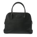 【〜5/3 最大5万円クーポン】HERMES エルメス ボリード 31 2WAY ブラック D刻印(2019年頃) レディース トリヨンクレマンス ハンドバッグ...
