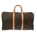 【〜5/3 最大5万円クーポン】LOUIS VUITTON ルイヴィトン モノグラム キーポル 50 ブラウン M41426 ユニセックス モノグラムキャンバス...