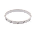 CARTIER カルティエ ラブブレスレット #16 レディース K18ホワイトゴールド ブレスレット Aランク 中古【ローン24回払い無金利】 銀蔵