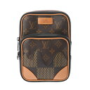【〜5/3 最大5万円クーポン】LOUIS VUITTON ルイヴィトン LVスクエアード アマゾンスリングバッグ ブラウン N40379 ユニセックス ダミエ...