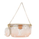 【〜5/3 最大5万円クーポン】LOUIS VUITTON ルイヴィトン モノグラム ミュルティ ポシェット アクセソワール プリュム M57634 レディース...