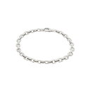 【〜5/3 最大5万円クーポン】CARTIER カルティエ メプラット チェーン ユニセックス K18ホワイトゴールド ブレスレット Aランク 中古 銀蔵