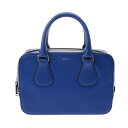 【〜5/3 最大5万円クーポン】BALLY バリー 2WAY ブルー レディース レザー ボストンバッグ Aランク 中古 銀蔵