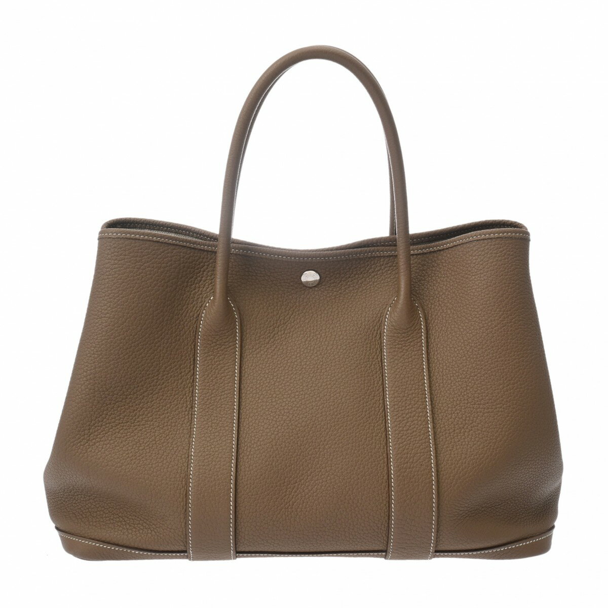 【2/15 ポイント3倍】HERMES エルメス ガーデンパーティ PM トートバッグ エトゥープ C刻印(2018年頃) レディース ネゴンダ ハンドバッグ ABランク 中古【ローン24回払い無金利】 銀蔵のサムネイル