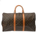 【〜5/3 最大5万円クーポン】LOUIS VUITTON ルイヴィトン モノグラム キーポル 50 ブラウン M41426 ユニセックス モノグラムキャンバス...