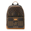 【〜5/3 最大5万円クーポン】LOUIS VUITTON ルイヴィトン ダミエ ジャイアント バックパック NIGOコラボ ブラウン N40380 メンズ ダ...
