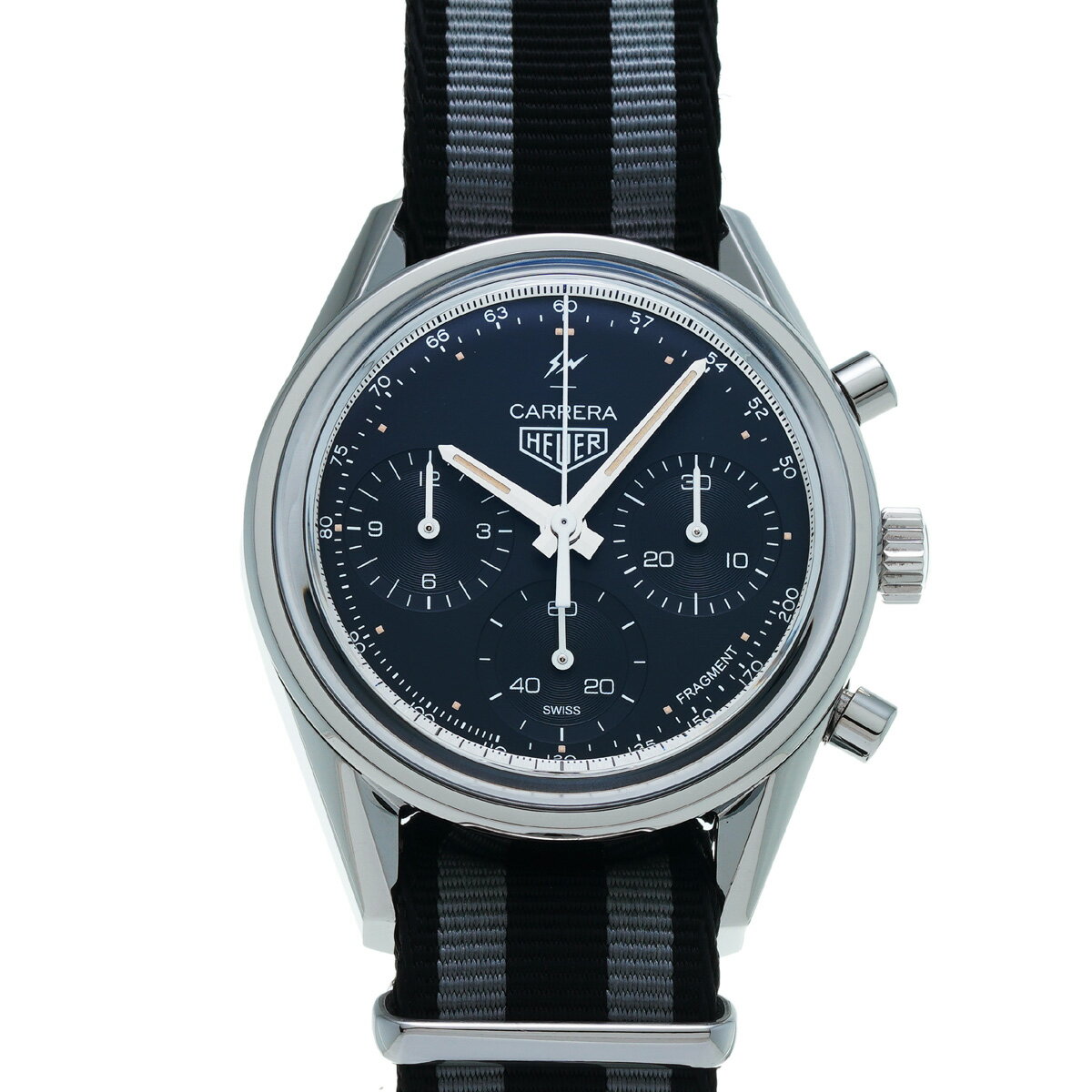 タグホイヤー カレラ ホイヤー02 フラグメント 藤原ヒロシ 500本限定 CBK221A.EB01 ...