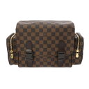 【〜5/3 最大5万円クーポン】LOUIS VUITTON ルイヴィトン ダミエ リポーター メルヴィール ブラウン N51126 ユニセックス ダミエキャンバ...