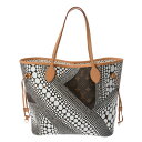 【〜5/3 最大5万円クーポン】LOUIS VUITTON ルイヴィトン モノグラム ネヴァーフル MM クサマヤヨイ ウェーブドット ブロン M40684 レ...