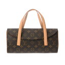 【〜7/11 最大5万円クーポン】LOUIS VUITTON ルイヴィトン モノグラム ソナチネ ブラウン M51902 レディース モノグラムキャンバス ハン...