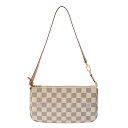 【〜5/3 最大5万円クーポン】LOUIS VUITTON ルイヴィトン ダミエアズール ポシェットアクセソワール 新型 白 N41207 レディース ダミエア...