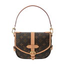 【〜5/3 最大5万円クーポン】LOUIS VUITTON ルイヴィトン モノグラム ソミュール BB ブラウン M46740 レディース モノグラムキャンバス...