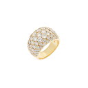 【〜7/11 最大5万円クーポン】no brand ノーブランド ダイヤ4.25ct 7連デザイン #12 12号 レディース K18イエローゴールド リング・...