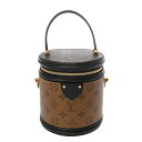 LOUIS VUITTON ルイヴィトン モノグラムリバース カンヌ 2WAY ブラウン M43986 レディース モノグラムキャンバス ハンドバッグ Aランク...