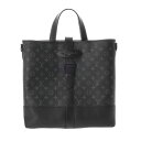 【〜5/3 最大5万円クーポン】LOUIS VUITTON ルイヴィトン モノグラムエクリプス ソミュール トート 2WAY ブラック M45914 メンズ モ...