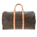 【〜5/3 最大5万円クーポン】LOUIS VUITTON ルイヴィトン モノグラム キーポル 50 ブラウン M41426 ユニセックス モノグラムキャンバス...