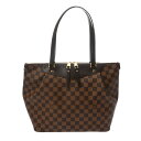 【〜5/16 最大5万円クーポン】LOUIS VUITTON ルイヴィトン ダミエ ウエストミンスターGM ブラウン N41103 レディース ダミエキャンバス トートバッグ Aランク 中古 銀蔵(4)