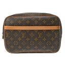【〜5/3 最大5万円クーポン】LOUIS VUITTON ルイヴィトン モノグラム リポーター PM ブラウン M45254 ユニセックス モノグラムキャンバ...