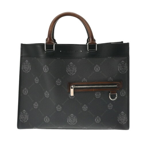 【〜6/11 最大5万円クーポン】BERLUTI ベルルッティ ウリス スモールトート ブラック/ブラウン メンズ レザー PVC 2WAYバッグ ABランク 中古 銀蔵 【〜6/11 最大5万円クーポン】BERLUTI ベルルッティ ウリス スモールトート ブラック/ブラウン メンズ レザー PVC 2WAYバッグ ABランク 中古 銀蔵