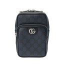 【〜5/3 最大5万円クーポン】GUCCI グッチ オフィディア ウエストバッグ ネイビー 752565 ユニセックス GGスプリームキャンバス ボディバッグ ...