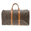 【〜5/3 最大5万円クーポン】LOUIS VUITTON ルイヴィトン モノグラム キーポル 50 ブラウン M41426 ユニセックス モノグラムキャンバス...