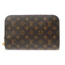【〜5/3 最大5万円クーポン】LOUIS VUITTON ルイヴィトン モノグラム オルセー ブラウン M51790 レディース モノグラムキャンバス セカン...