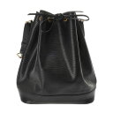 【〜5/3 最大5万円クーポン】LOUIS VUITTON ルイヴィトン エピ ノエ ノワール M59002 ユニセックス エピレザー ショルダーバッグ ABラ...