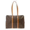 【〜5/3 最大5万円クーポン】LOUIS VUITTON ルイヴィトン モノグラム フラネリー 45 ブラウン M51115 レディース モノグラムキャンバス...