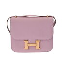 HERMES エルメス コンスタンス ミニ 18 ピンク U刻印(2022年頃) レディース ヴォーエプソン ショルダーバッグ Aランク 中古【ローン24回払い...