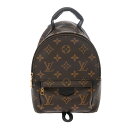 【〜5/3 最大5万円クーポン】LOUIS VUITTON ルイヴィトン モノグラム パームスプリングス バックパック MINI 新型 ブラウン M44873 ...