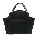 HERMES エルメス サックドパンサージュ グルーム ネイビー/フー Y刻印(2020年頃) レディース トワルシェブロン トートバッグ ABランク 中古 銀...
