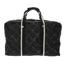 【〜5/3 最大5万円クーポン】CHANEL シャネル 旧トラベルライン ボストンバッグ ブラック ユニセックス ナイロン ボストンバッグ Bランク 中古 銀蔵