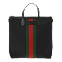 GUCCI グッチ シェリーライン トートバッグ アウトレット品 ブラック 619751 ユニセックス キャンバス トートバッグ Aランク 中古 銀蔵