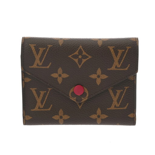 LOUIS VUITTON ルイヴィトン モノグラム ポルトフォイユ ヴィクトリーヌ フューシャ M41938 レディース モノグラムキャンバス 三つ折り財布 Aランク 中古 銀蔵 LOUIS VUITTON ルイヴィトン モノグラム ポルトフォイユ ヴィクトリーヌ フューシャ M41938 レディース モノグラムキャンバス 三つ折り財布 Aランク 中古 銀蔵