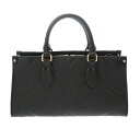 LOUIS VUITTON ルイヴィトン モノグラムアンプラント オンザゴー EW 2WAY ノワール M23640 レディース レザー ハンドバッグ Aランク 中古 銀蔵(4)