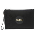 GUCCI グッチ クラッチバッグ グッチオブザグリッド ブラック 625598 メンズ レザー ナイロン クラッチバッグ Aランク 中古 銀蔵