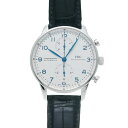 IWC ポルトギーゼ クロノグラフ IW371417 シルバー メンズ 腕時計 自動巻き 中古 銀蔵