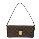 【〜6/27 最大5万円クーポン】LOUIS VUITTON ルイヴィトン ダミエ ラヴェッロ PM ブラウン N60007 レディース ダミエキャンバス ショ...