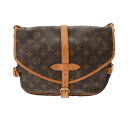 【〜7/11 最大5万円クーポン】LOUIS VUITTON ルイヴィトン モノグラム ソミュール 30 ブラウン M42256 レディース モノグラムキャンバ...